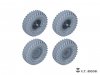 E.T. Model P35-168 Modern USA M1024/M1046 Humvee Sagged Wheels 1/35